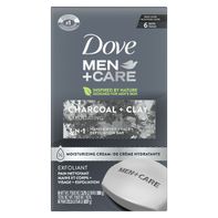 Dove Men+Care Carbón + Arcilla Jabón para Cuerpo y Cara