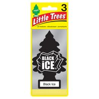 Little Trees Désodorisant de Voiture, Arbre Suspendu, Black Ice