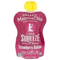 Mamma Chia Strawberry Banana Chia Squeeze