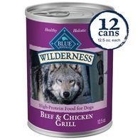 Blue Buffalo Wilderness Alta Proteína Comida Natural para Perros Adultos