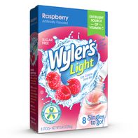 Wyler's Light Drink Sticks Frambuesa - 8 Contenido
