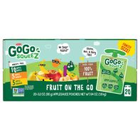 GoGo Squeez Compote de Pommes Variété : Pomme, Banane, Mangue