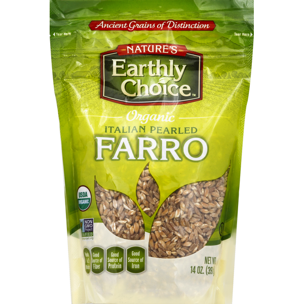 Farro Perlado Italiano Orgánico de Nature's Earthly Choice