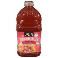 Cóctel de Jugo de Fresa y Durazno Langers