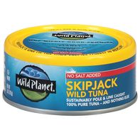 Atún Salvaje Wild Planet, Sin Sal Añadida, Skip Jack