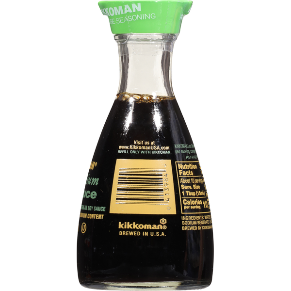 Sauce Soja Kikkoman Moins Salée
