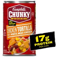 Soupe tortilla au poulet Campbell's avec poulet blanc grillé