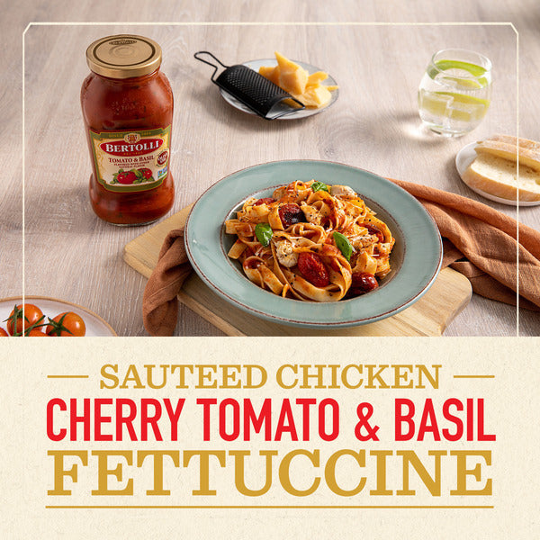 Salsa de Tomate y Albahaca Bertolli