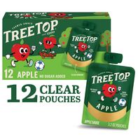 Tree Top Apple Sauce Pack, No Sugar Added, Pouches