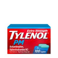TYLENOL Alivio del Dolor Extra Fuerte y Ayuda para Dormir