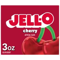 Jell-O Cherry Gelatin Dessert Mix