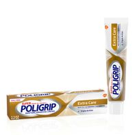 Crème adhésive pour prothèses dentaires Poligrip Extra Care