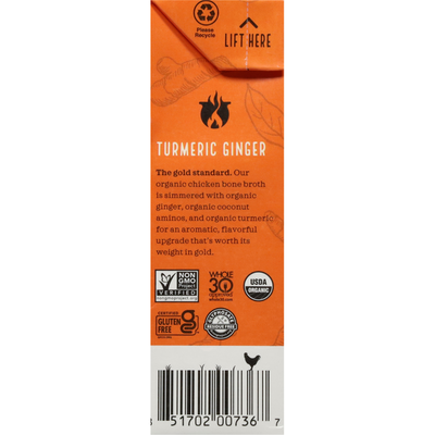 Bouillon de Poulet au Curcuma et au Gingembre Kettle & Fire