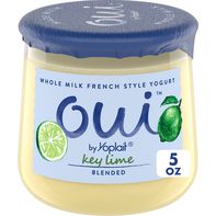 Yoplait Oui Yaourt au Lait Entier Saveur Citron Vert à la Française