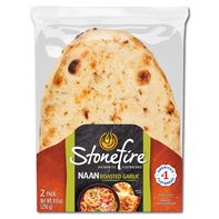 Stonefire Garlic Naan 2pk