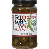 Jalapeños en rodajas picantes orgánicos Rio Luna