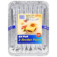 Hefty EZ Foil Large Broiler Pans