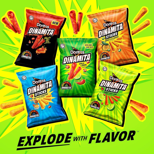 Chips Tortilla Doritos Dinamita - Saveur Ranch Épicé