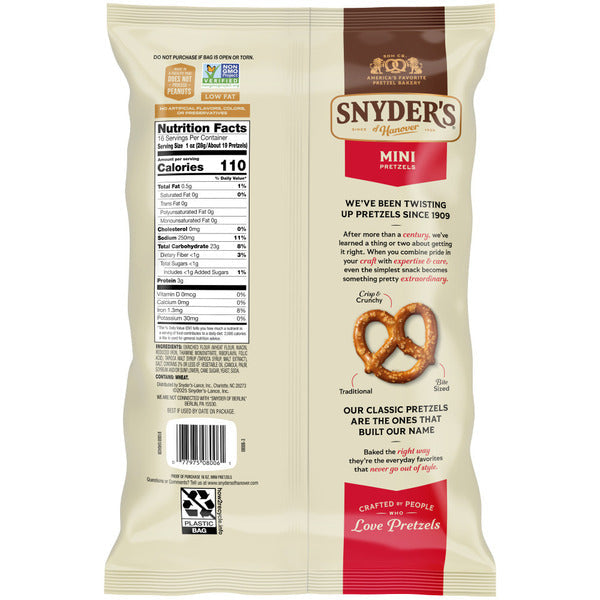 Mini Pretzels de Snyder's de Hanover