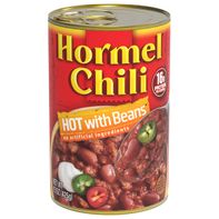 Hormel Chili Hot with Beans, 15 OZ