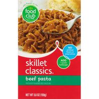 Food Club Skillet Classics, Beef Pasta