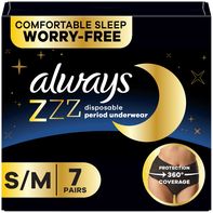 Always ZZZ Sous-vêtements menstruels jetables pour la nuit