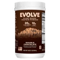 EVOLVE Plant-Based Protein Powder - Double Chocolate Flavor
