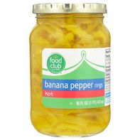 Food Club Hot Banana Pepper Rings