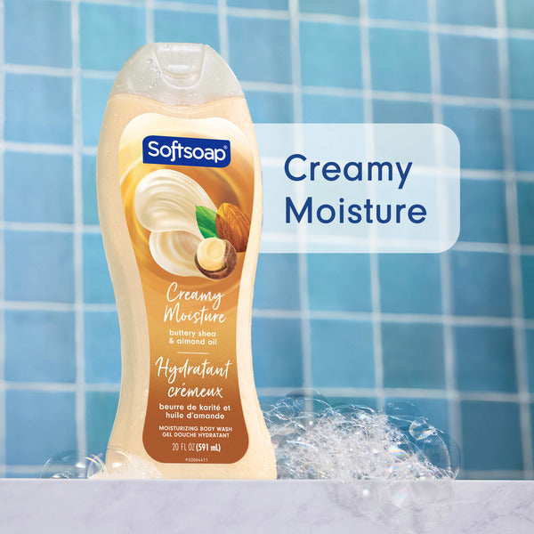 Gel de Ducha Hidratante Softsoap con Manteca de Karité y Aceite de Almendra