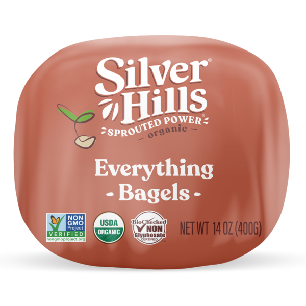 Bagel Todo en Uno Orgánico de Granos Germinados de Silver Hills Bakery