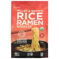 Nouilles Ramen Bio de Millet et de Riz Brun de Lotus Foods