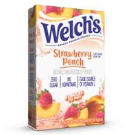 Mélange à Boisson Welch's Singles à Emporter Saveur Fraise Pêche
