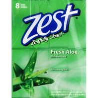 Zest Refreshing Bars, Fresh Aloe