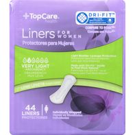 TopCare Protectores Diarios para Mujeres - Absorbencia Muy Ligera