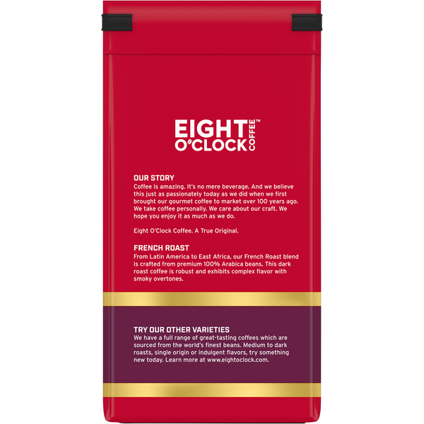 Café moulu Eight O’Clock Dark Roast French Roast