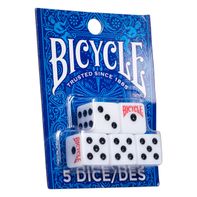Set de dés à 6 faces Bicycle