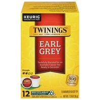 Cápsulas de K-Cup de té negro Earl Grey de Twinings