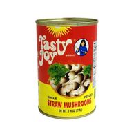 Tasty Joy Whole Peeled Straw Mushrooms