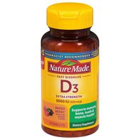 Nature Made Extra Strength Vitamin D3, 125 mcg