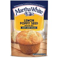 Mélange à muffins au citron et aux graines de pavot Martha White, 7,6 oz
