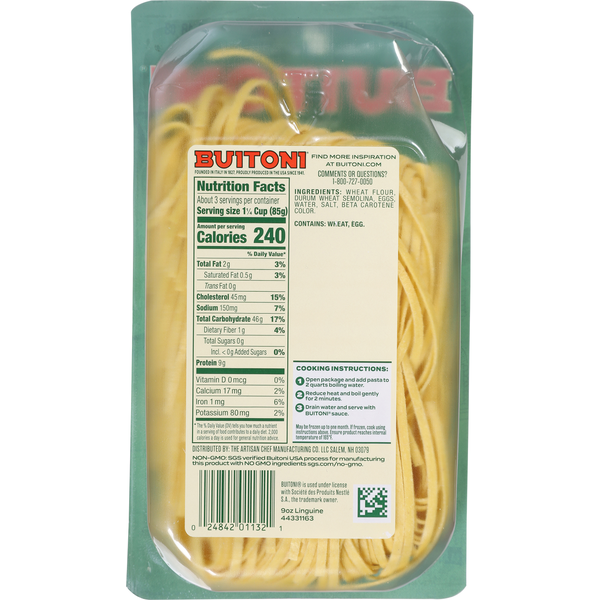 Buitoni Linguine - Pasta Italiana Premium