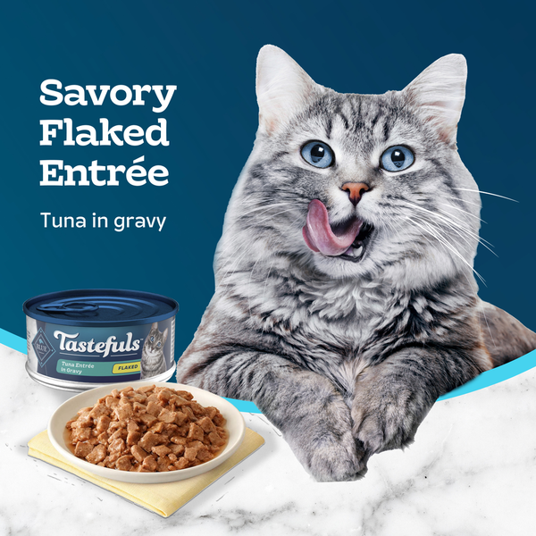 Comida Húmeda para Gatos Blue Buffalo Tastefuls Natural con Atún en Salsa