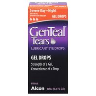 GENTEAL Tears Gel Drops, Severas Día + Noche