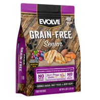 EVOLVE Grain Free Nourriture pour Chiens Seniors avec Poulet et Patates Douces