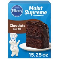 Mélange à gâteau au chocolat humide suprême Pillsbury, 15,25 oz