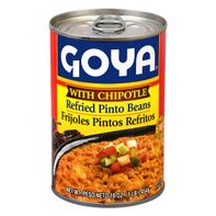 Frijoles Pintos Refritos Goya con Chipotle