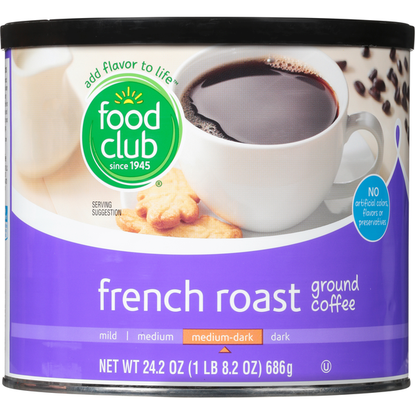 Café moulu Food Club - Torréfaction française moyenne-foncée