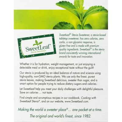 Edulcorante de Stevia SweetLeaf Sweet Drops