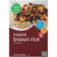 Riz brun instantané à grain long Food Club