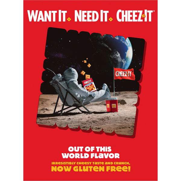 Cheez-It Crackers Original Snack Sans Gluten